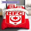 Hallescher FC Pattern Bedding,Quilt Set Quilt Cover Pillowcase Home Birthday Gift(1 * Duvet Cover + 2 * Pillowcase, Without Core)