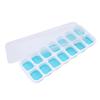 Silicone Refrigerator Ice Cube Trays with Lid BPA Free Large Square Ice Cube Tray Easy Release Stackable Ice Tray