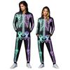 Costum salopetă cu glugă Halloween unisex pentru adulți, bărbați, femei