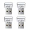 4 PCS Plug-in USB Interface LED Night Light Portable Atmosphere Lamp  Gaming Room