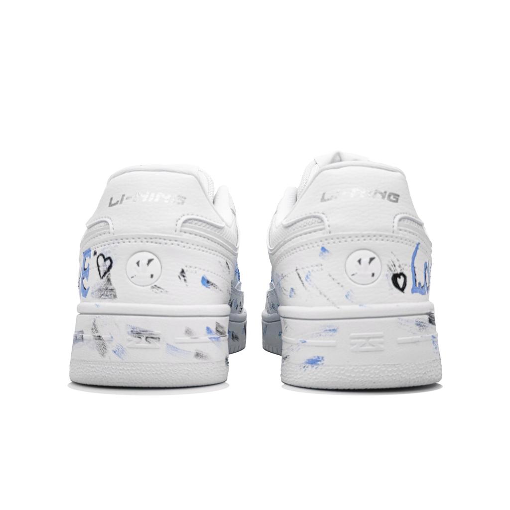 Li Ning Tianji Rutschfest Abriebfest Rutschfest Abriebfest Niedrige Skateboard-Schuhe Damen AGCU096-5(Team400-)