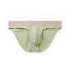 Men Spring and Summer New Sexy Texture Cotton High Split Low Waist Briefs