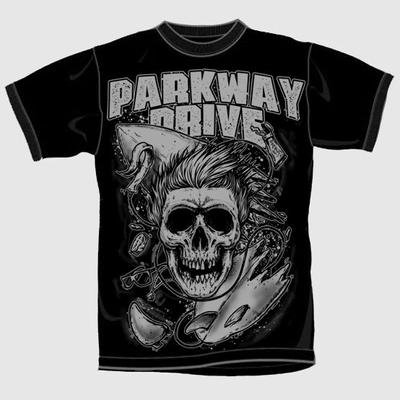 Parkway Drive Surfero Calavera Kings Road Unisex T-shirt