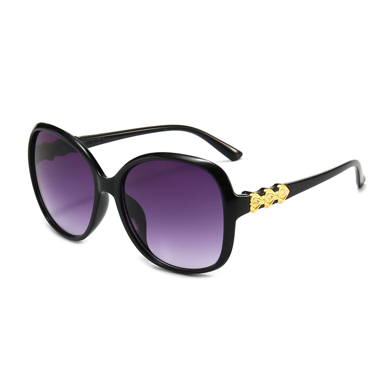New Trend Ladies Fashion Mirror Box Square Elegant Sunglasses Exquisite Glasses