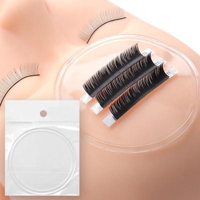 Silikon-Anti-Rutsch-Stirnpolster für Wimpernverlängerung mit Blumenmuster, Ideal für Kosmetikstudios.
