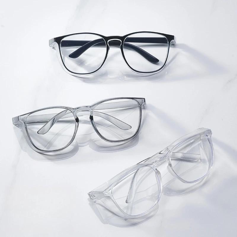 3PCS Anti-Splash Work Safety Glasses Eye Protecting Lab Goggles Protective Industrial Wind Dust Proof Goggles Cycling Glasses