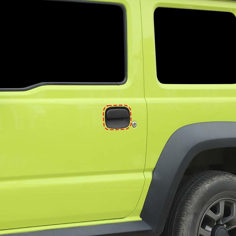 Car Door Tailgate Handle Shell Decoration Cover Stickers For Suzuki Jimny 2019 Up Exterior Accessories