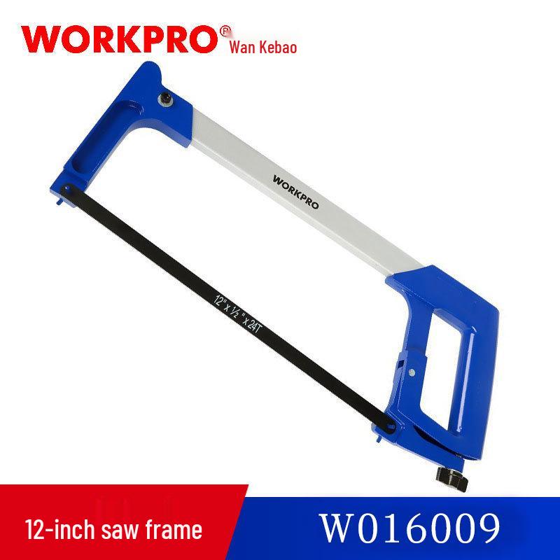 Wanke 12-Inch Adjustable Steel Hacksaw Frame with Aluminum Handle (Model W016009) 12 Inch