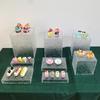 Acrylic Ripple Dessert Display Stand for Weddings and Buffets