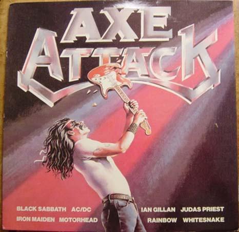 

LP Record VARIOUS - Axe Attack NE1100 K-Tel 1980 UK Rock Used