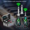 2.4GHz Electric Guitar Accessories Wireless Guitar Transmitter Receiver System for Cordless Amplifier Guitar Cable Jacks