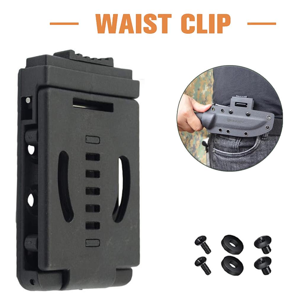 Outdoor Loops Camping Knife Blade Lock Large for Holsters Tactical Belt Clips Universal Utility Belt Clip retaining clip