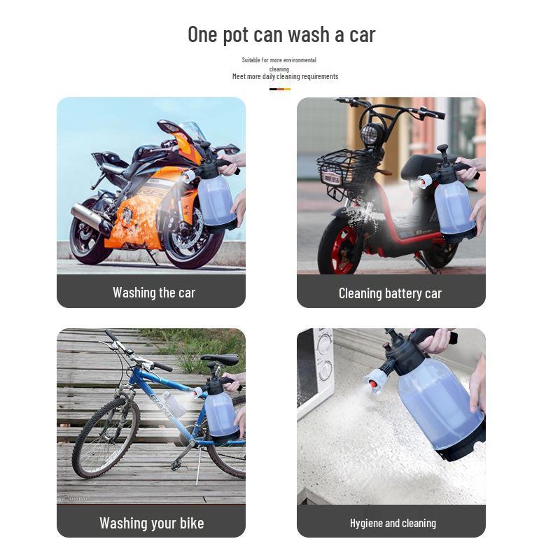 Multi-Use Foam Sprayer: Car Wash & Garden Watering Tool
