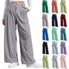 Ladies Fashion Casual Pants Solid Color Pants
