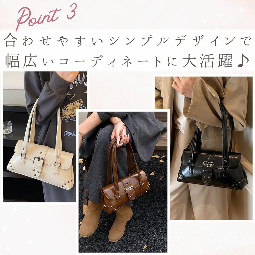 Harujio Y2K Small Women's Horizontal Handbag, Tote Bag, Mini Boston Bag, Available in Black, White, and Brown, Shoulder Bag, Korean Style, Stylish,