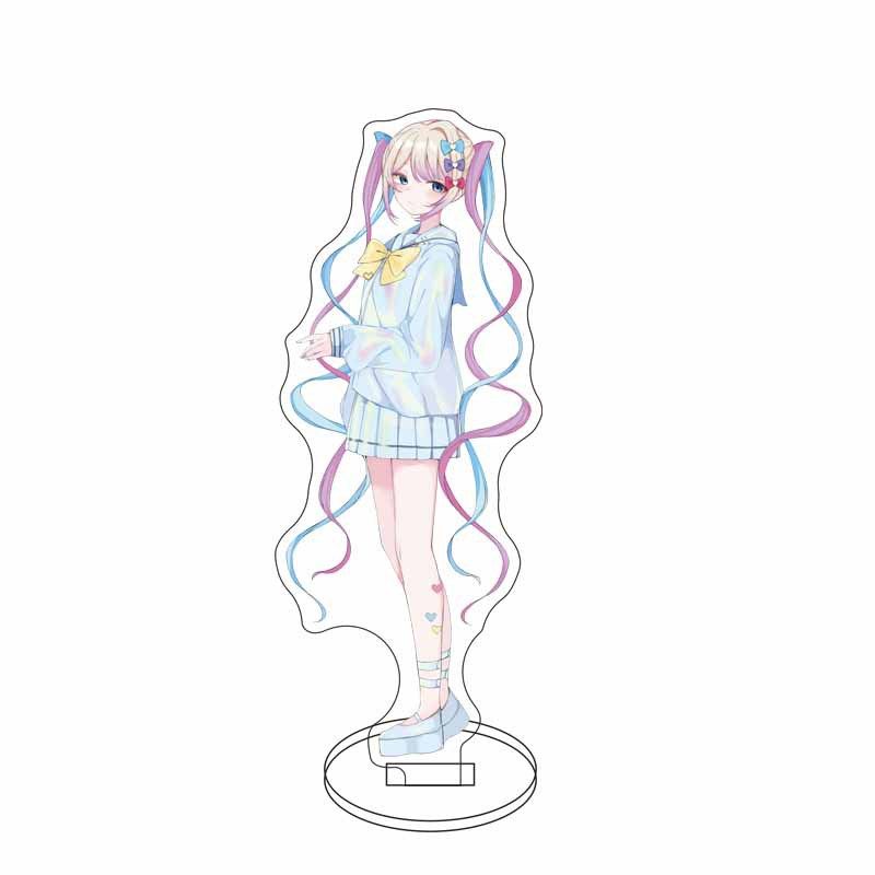 NEEDY GIRL OVERDOSE Acrylic Standing Sign Ornaments Kawaii Game Pattern 12cm Decorate Model Storage Desktop Anchor Gift
