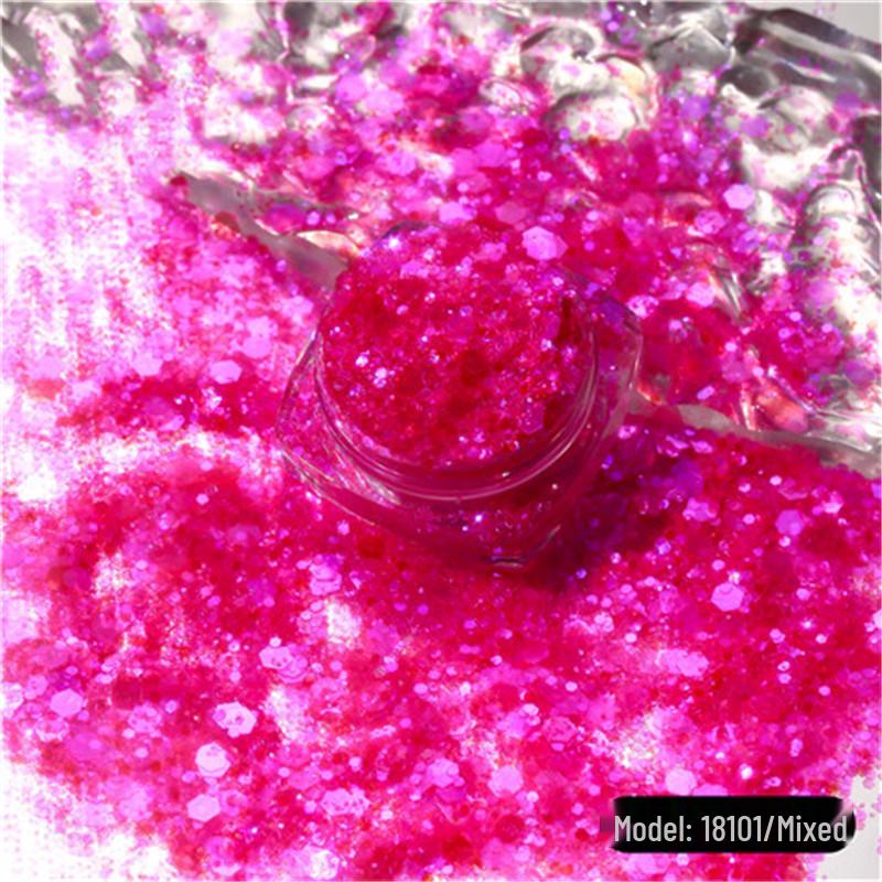 Iridescent Sequin and Glitter Resin Nail Art & Slime Fillers