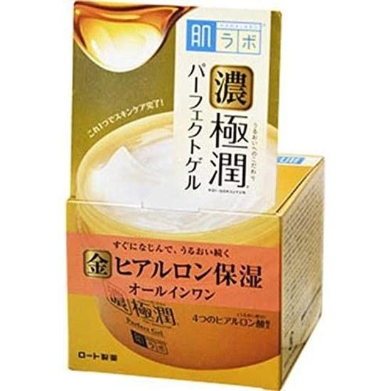 Hada Labo Koi Gokujun All-in-One Perfect Gel Hyaluronic Acid Squalane Ceramide Sakuran Blend 100g
