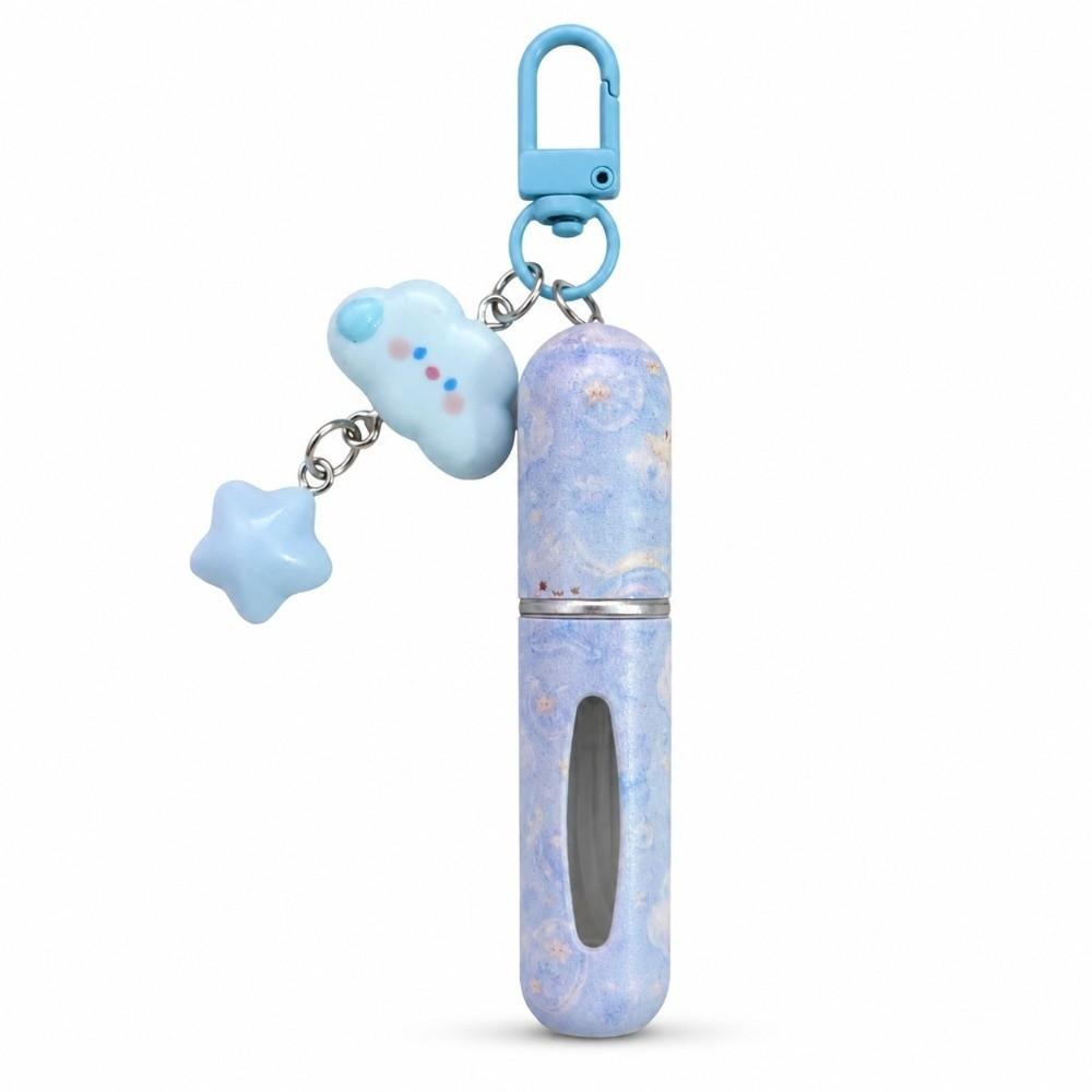 Leak-proof Mini Perfume Bottle Cloud Liquid Cosmetic Container  for Women Girls синий
