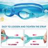 Waterproof Anti Fog Swimming Goggles UV Children Professional Colored Lenses Kids Eyewear Swimming Glasses Eyewear