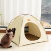 Outdoor Stray Cat House Folding Without Installation Pet Tent Bed Portable for Travel Cool Summer Kitty Puppy Bed Pet Supplies