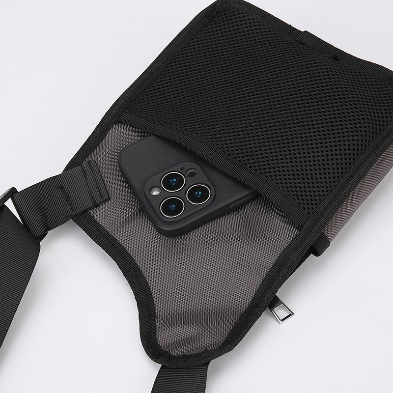 Men's Crossbody Bag Water Cup Bag Outdoor Travel Cycling Bag Water-Repellent Shoulder Bag