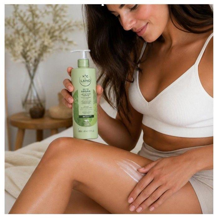 Laino Körpermilch Nährend Straffend Argan Pumpspender - 400ml