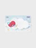 LINE FRIENDS BT21 TATA ON THE CLOUD Edition Sleeping Eye Mask