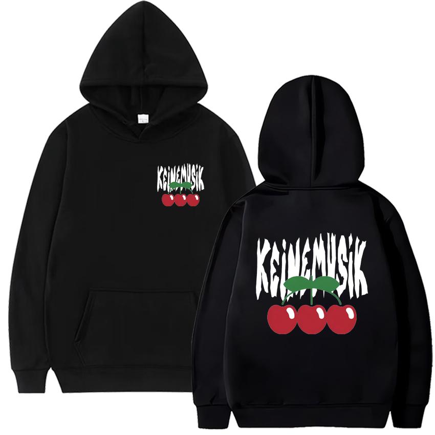 Keinemusik X Pacha Printed Hoodie Harajuku Fashion Long Sleeve Sweatshirt Oversized Casual Hoodie Fleece Pullover