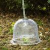 6Pcs Garden Plant Cloche Plant Dome Bell Cover Reusable Plastic Mini Greenhouse for Warming Garden Soil Plant Protect