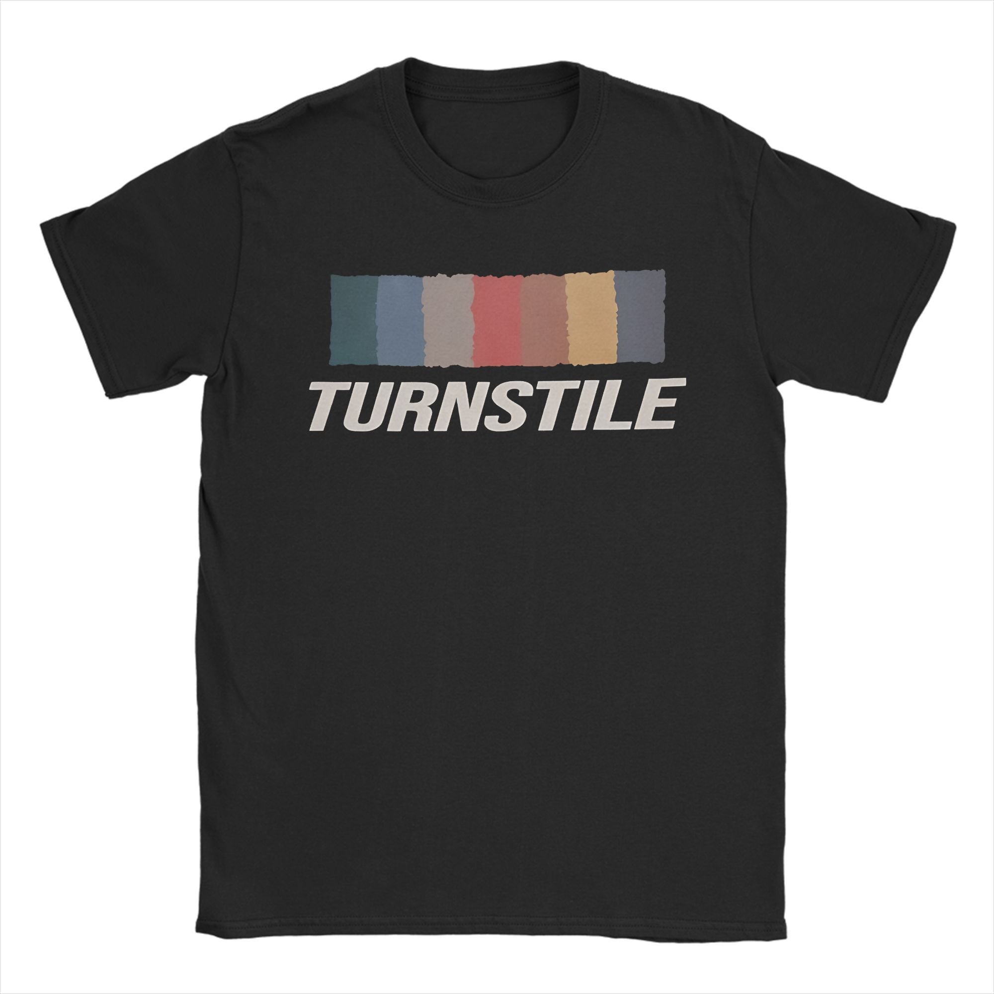 BenberFashion 2026 Turnstile Amerikaanse Hardcore Punk Band T-shirt voor Mannen Vrouwen Grafische T-shirts 100% Katoen Kleding M