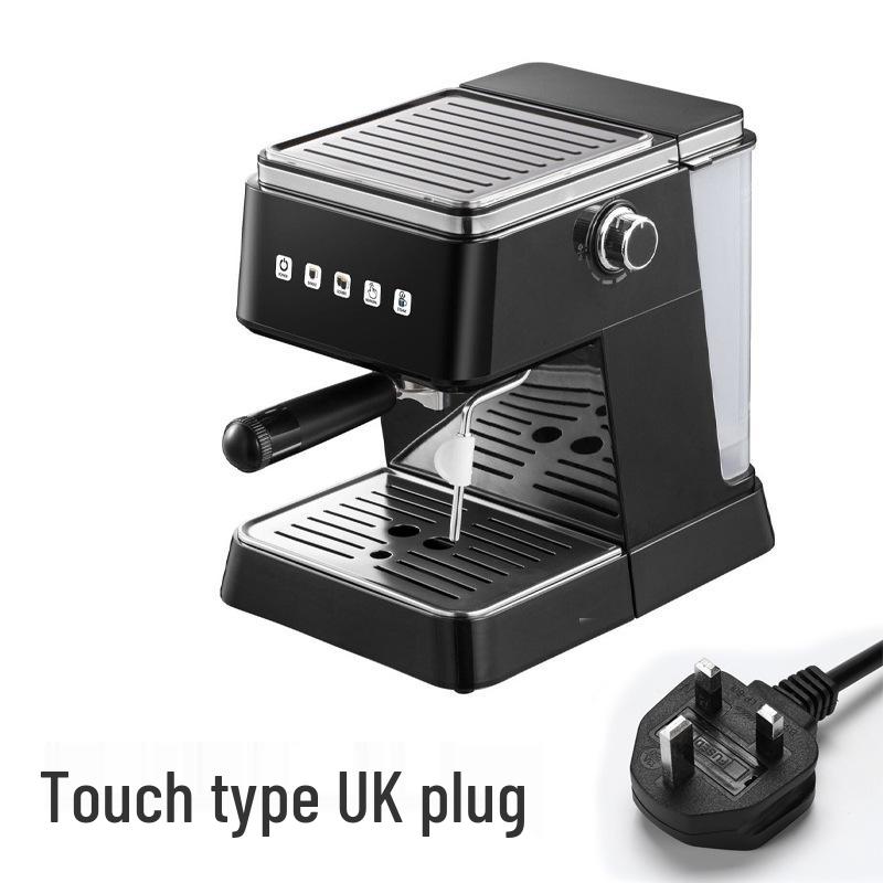 New Semi-Automatic Espresso Machine with Milk Frother & Pressure Gauge