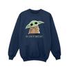 Star Wars Girls The Mandalorian Grogu Snacks Meme Sweatshirt
