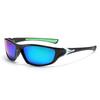 D120 Polarized Sports Sunglasses: Colorful Windproof Glasses for Men, Ideal for Cycling and Mountaineering In European and American Styles.