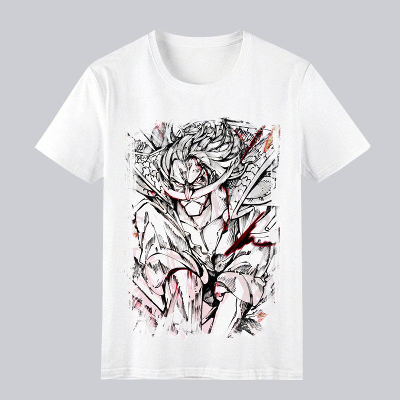 One Piece Printed Tshirt White Beard and Red Hair Casual Comfortable Highquality Cotton Parentchild Wear