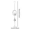 Retro Style Bunny Windchime Garden Decor Cute Wall Hanging Ornament Memorial