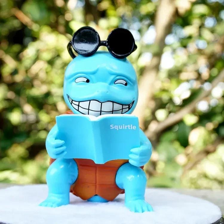 Pokemon Action Figure Gk Spoof Series Obscene Pikachu Charmander Bulbasaur Squirtle Gengar Doll Ornaments Model Kid Gift