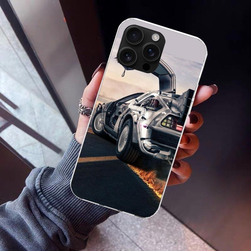 

Back To The Future TV Phone Case For iPhone 17 Air 16 15 Pro Max 14 Plus 13 Mini 12 11 Cover 7 8 SE Silicone Shell Print Fundas iPhone 14 Plus