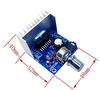 KKHMF 2pcs TDA7297 AC/DC 12V 2*15W Digital Stereo Audio Amplifier