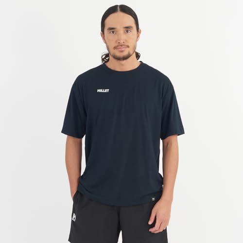 Millet MIV03192 Frost (NEW LOGO) Unisex Logo Big Short Sleeve T-Shirt, Size XL