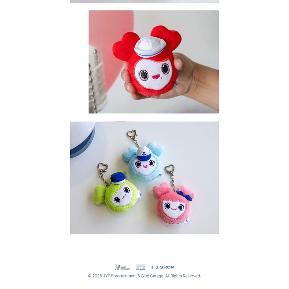 [Pre-order] TWICE - LOVELY FACE KEYRING MARINE Ver.
