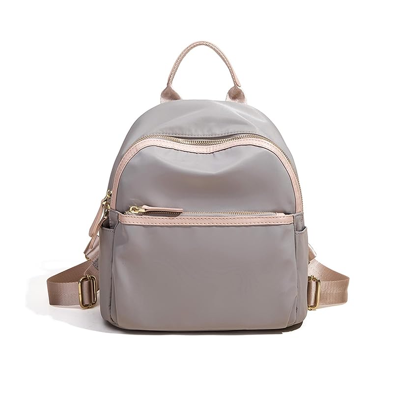 

[SUNLUTO] backpack ladies cute large capacity mini bag Smaller lightweight casual backpack Fashionable simple multi pockets adult waterproof Crime