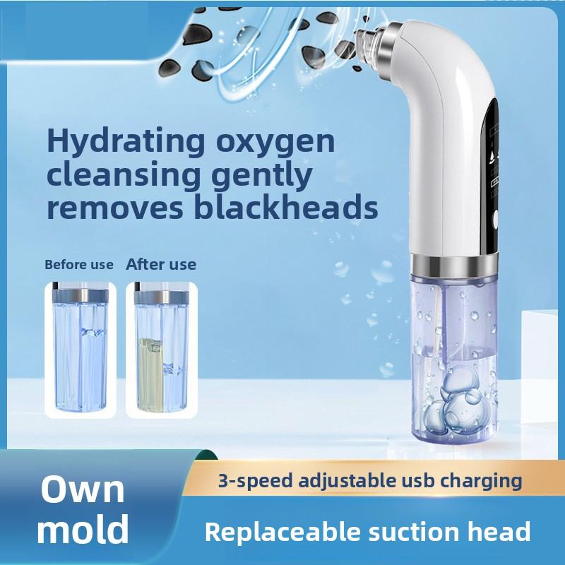 Ultrasone Blackhead Elektrisch Zuiginstrument, Vijf-traps Afstelling Poriënreiniger, Huishoudelijk Blackhead Verwijderings- en Acne Verwijderings Schoonheidsinstrument