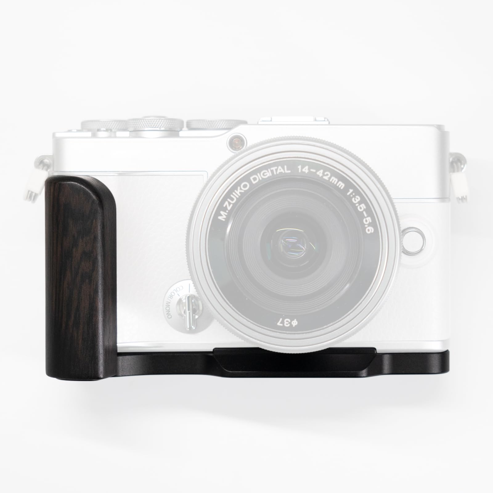 

Iborrys Premium Solid Wood Camera Compatible with Olympus PEN with Dedicated Quick Release Plate and Premium Retro Natural Wood Handle Ebony Grip,