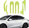 Fuchsia Pink Exterior Set for Tesla Model Y Model 3 2026 HW4.0 8PCS Door Handle Covers Side Camera Covers Mirror Trim Strips