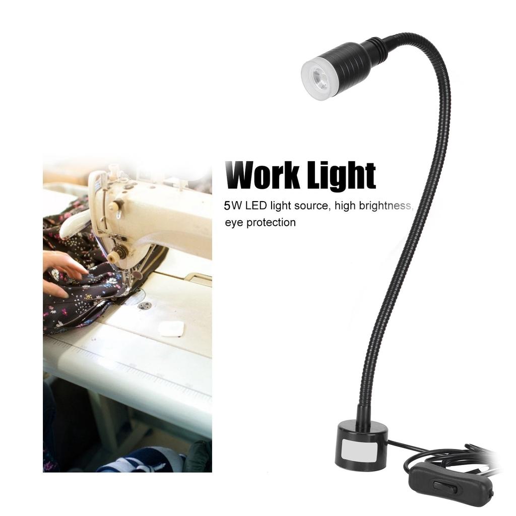 LED Machine Tool Light 5W Work Lamp with Magnetic Base for Maintenance