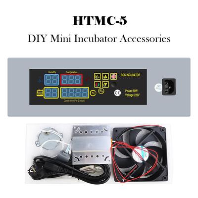 HTMC-5 Automatischer Inkubator-Controller DIY Konstante Temperatur Feuchtigkeit Heizsystem Lüftermotor Zubehör