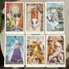 The Baroque Bohemian Cats’ Tarot Deck 12*7cm, 79-Card Feline Fantasy Vintage Baroque Style Cat Tarot Double-embossed