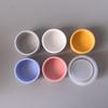 Tealight Silicone Mould Glossy Glossy Candle Holder Mould Plaster Drip Mould White For Home Decor Tealight Candle Making Craft