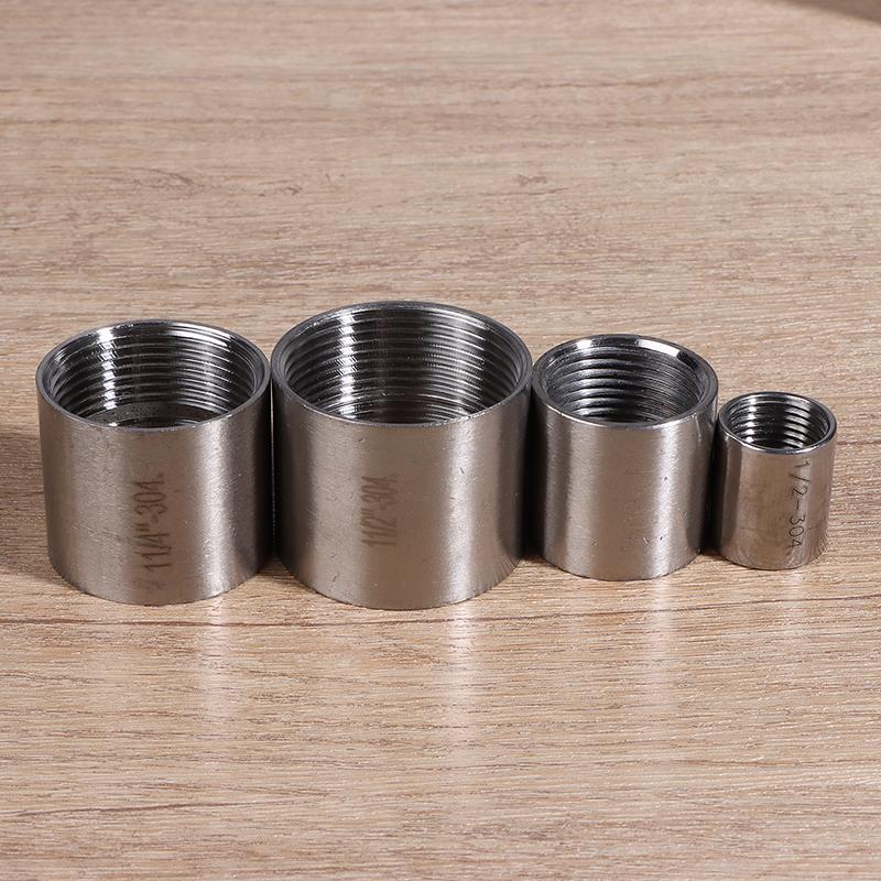 1/8" 1/4" 3/8" 1/2" 3/4" 1" 11/4" 11/2" BSP Female DN 6/8/10/15/20/25/32/40/50mm Barrel Coupler Nipple Pipe Fitting Connector